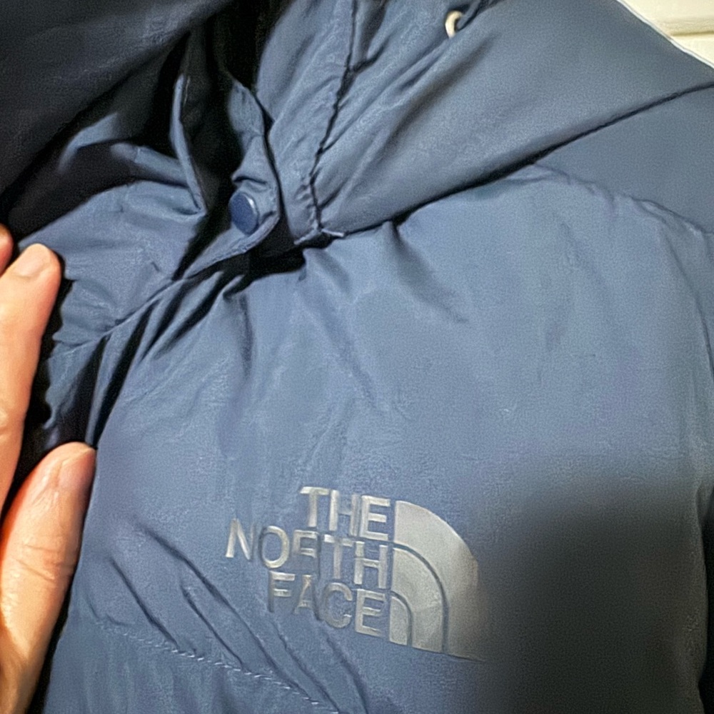 NWOT North Face Metropolis Down Jacket Women’s Size XL - Blue - Picture 6 of 10